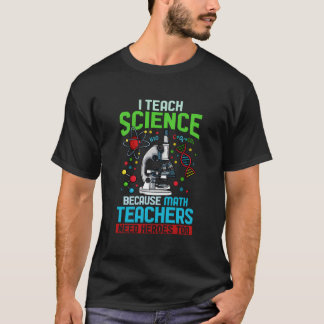 T-shirt Professeur de sciences pour les professeurs de sci