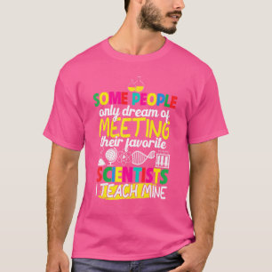 T-shirt Professeur De Sciences Scientifiques Certaines Per