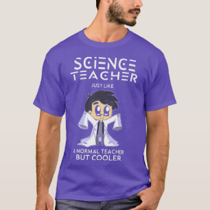 T-shirt Professeur de sciences tout comme enseignant norma