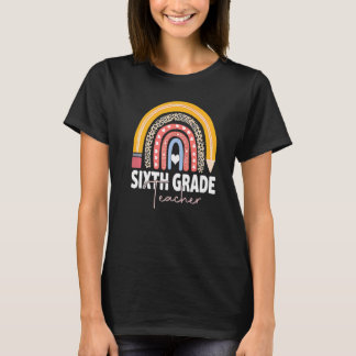 T-shirt Professeur de sixième Équipe Escouade de sixième