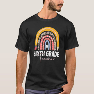 T-shirt Professeur de sixième Équipe Escouade de sixième