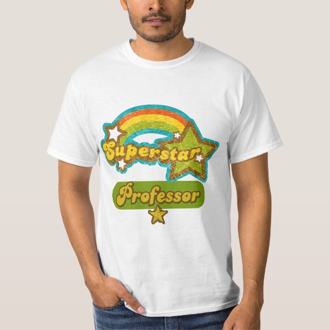 T-shirt Professeur de superstar (Devant)