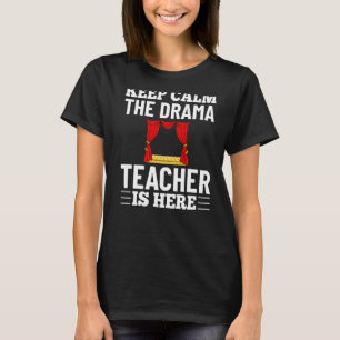 T-shirt Professeur de théâtre Théâtre musical Comédien The