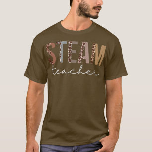 T-shirt Professeur de vapeur Leopard Appréciation amusante