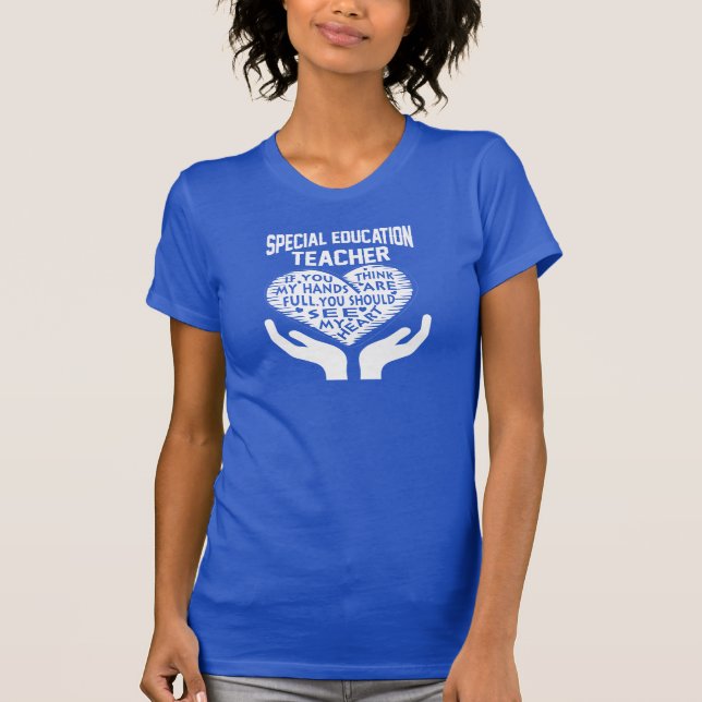 T-shirt Professeur d'éducation spéciale (Devant)