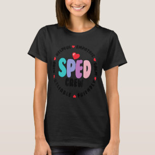 T-shirt Professeur d'éducation spéciale PARA Special Ed Cr