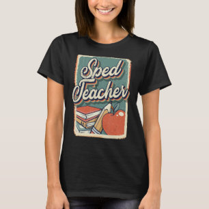 T-shirt Professeur d'éducation spéciale SPEED Retro Retro 