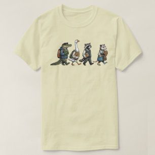 T-shirt Professeur d'équipe animale personnalisée pour la 