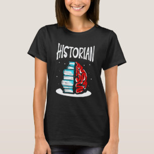 T-shirt Professeur d'histoire métier d'historien Histoire