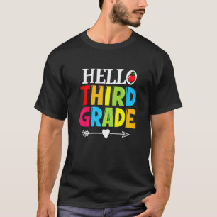 T-shirt Professeur Élève Bonjour Troisième Année Rentrée S