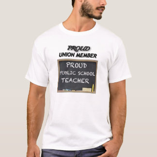 T-SHIRT PROFESSEUR FIER DES SYNDICATS