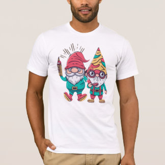 T-shirt Professeur Gnome Pour Enseignant Et Étudiants
