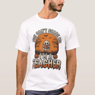 T-shirt Professeur Halloween Vous Ne Pouvez Pas Me Faire P