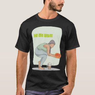 T-shirt Professeur Happy Place Pun Pie et Lattes Connexion