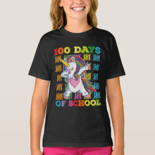T-shirt Professeur Licorne 100 Jours D'école