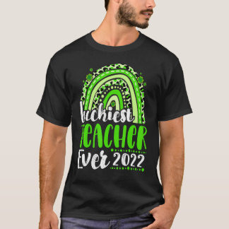 T-shirt Professeur Luckiest Ever Rainbow St patrick acher