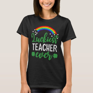 T-shirt Professeur Lucky jamais heureux saint Patrick jour