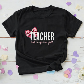 T-shirt Professeur, Mais je suis juste une fille ! drôle s