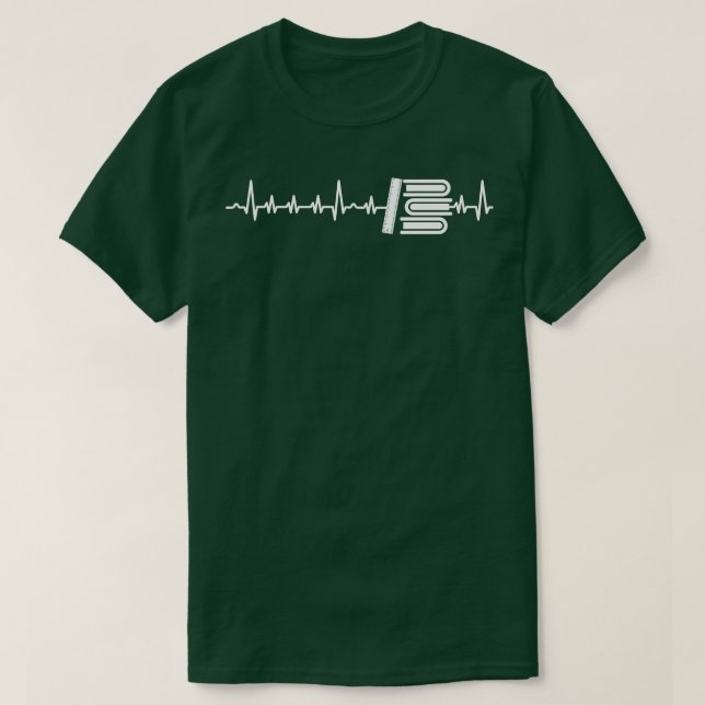 T-shirt Professeur Pulse Fière Enseignant T Chemises Pour  (Design devant)