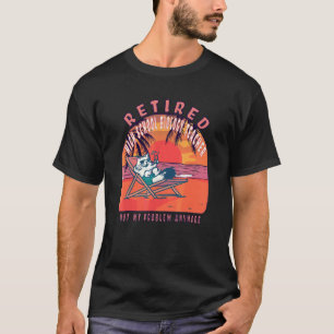 T-shirt Professeur retraité de biologie lycéenne Retir Vin