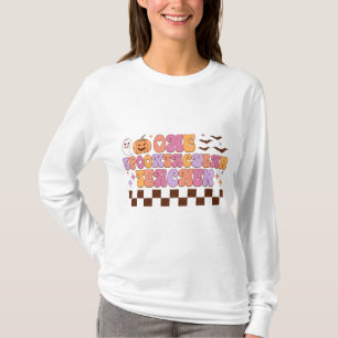 T-shirt Professeur Spooktaculaire Halloween Long Manche