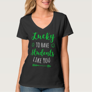T-shirt Professeur St Patrick's Day Chemise Funny School