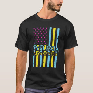 T-shirt Professeur Thérapeute de Sensibilisation à la Dysl