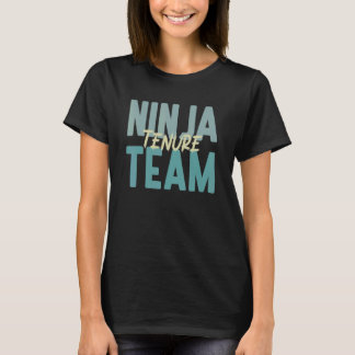 T-shirt Professeur titulaire Professeur titulaire Ninja