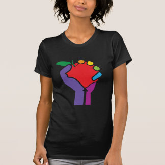 T-shirt Professeur UniTee (arc-en-ciel pour les chemises