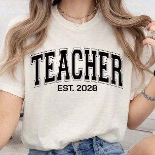 T-shirt Professeur   Variables personnalisées Professeur d