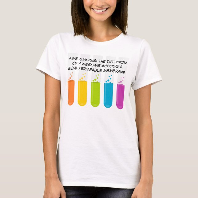 T-shirt Professeurs de biologie et de chimie : La Science (Devant)
