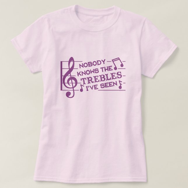 T-shirt Professeurs de musique triples du calembour | de (Design devant)