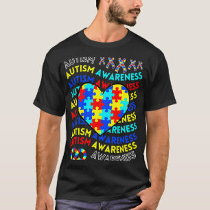 T-shirt Professeurs de sensibilisation à l'autisme Journée