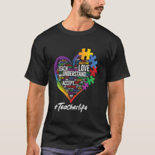 T-shirt Professeurs d'éducation spéciale Sensibilisation à