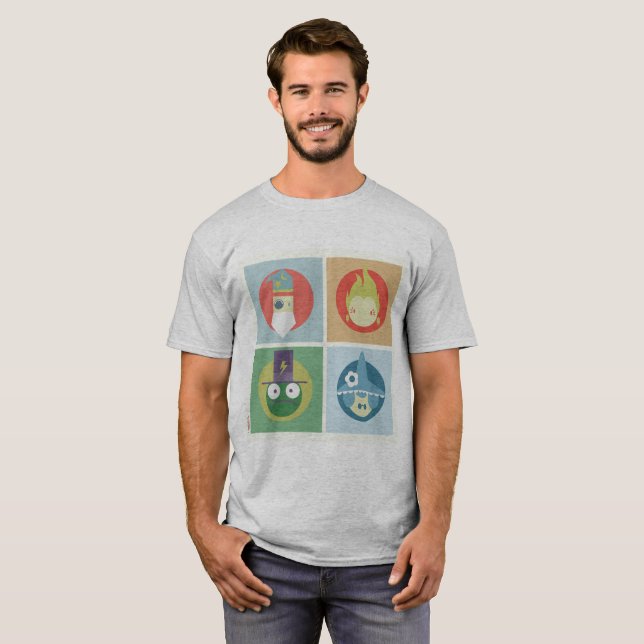 T-shirt Professeurs iconiques de Ravenwood (Devant entier)