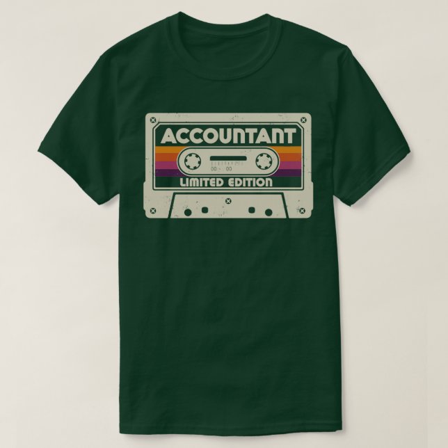 T-shirt Profession comptable 2 (Design devant)