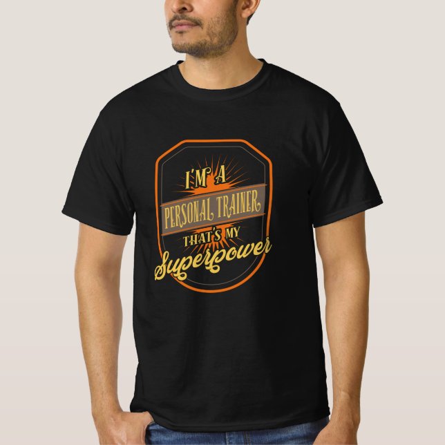 T-shirt Profession de formateur personnel (Devant)