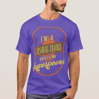 T-shirt Profession de formateur personnel