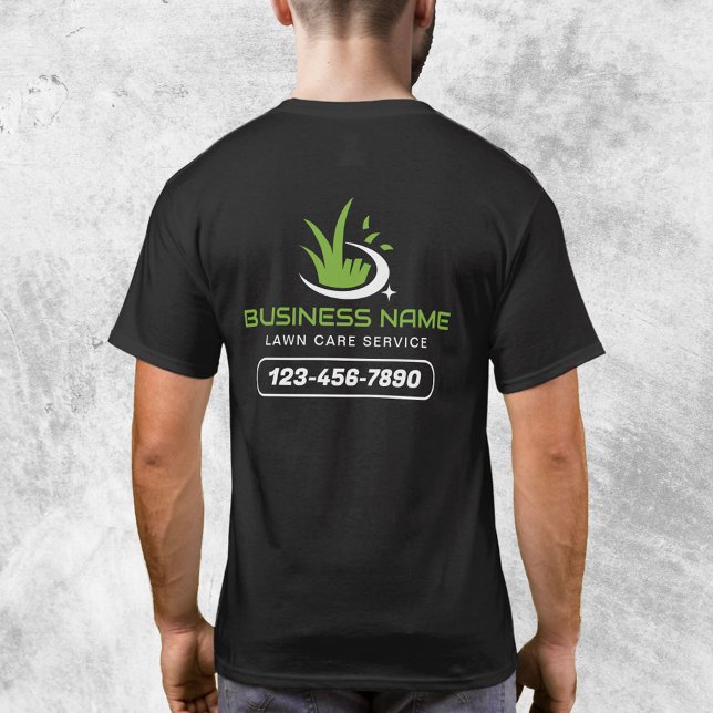 T-shirt Professional Lawn Care Logo Landscaping Service (Créateur téléchargé)