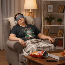 T-shirt Professional Napper Funny Cat Comfort Expert