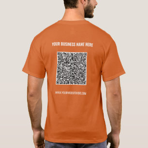 T-shirt professionnel personnalisé pour analyse de