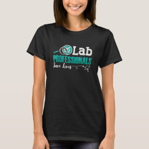 T-shirt Professionnels du laboratoire Sauver des vies Tech
