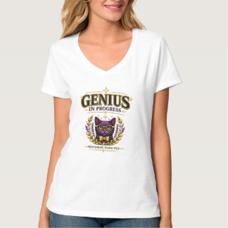 T-shirt Professor Purr-Ple™ – Génie en marche