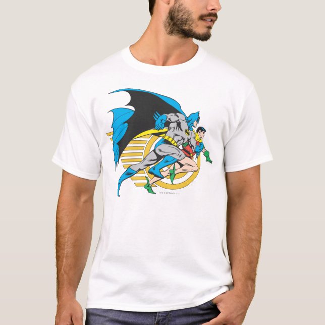 T-shirt Profil Batman & Robin (Devant)