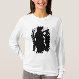 T-shirt Profil d'une danse d'homme avec des femmes dans