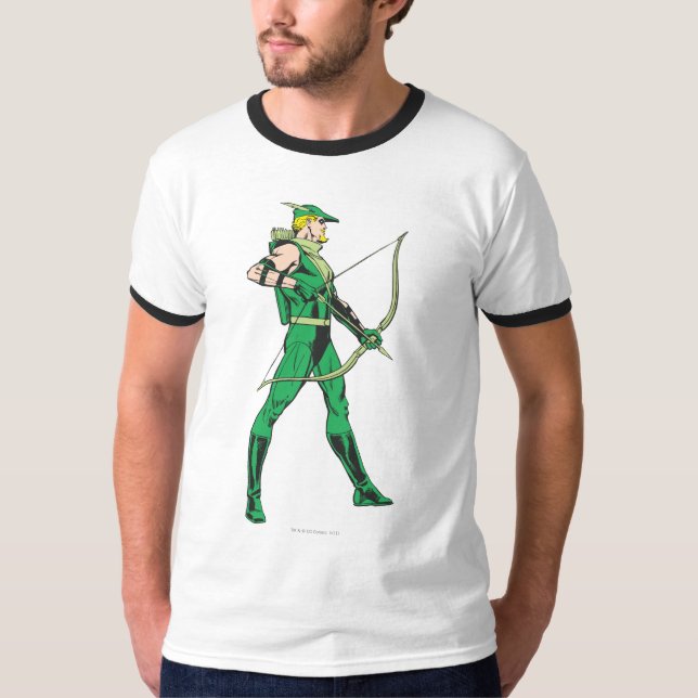 T-shirt Profil Flèche verte (Devant)