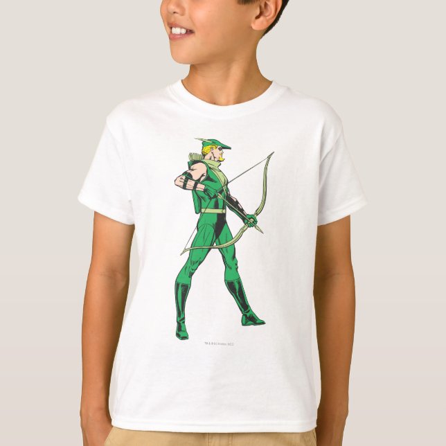 T-shirt Profil Flèche verte (Devant)
