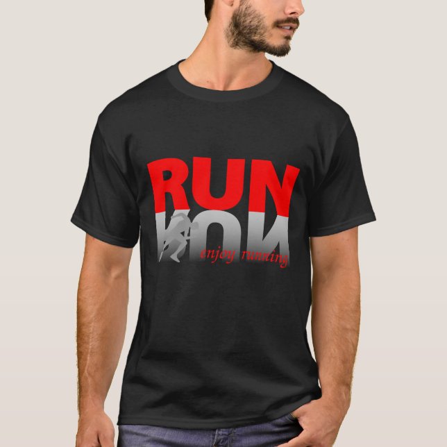T-shirt Profitez de la course (Devant)