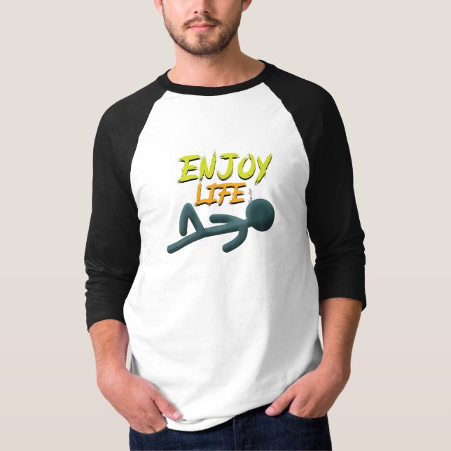 T-shirt Profitez de la vie (Devant)