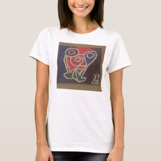 T-shirt Profitez de la vie et de l'amour paisible toujours